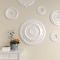 Ekena Millwork Nestor Ceiling Medallion (Fits Canopies up to 5"), 25 7/8"OD x 2 1/4"P, Primed White CM25NE - alternate 9